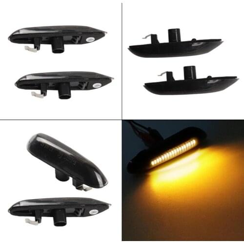 For BMW 1/3/5 series E46 E60 E87 E90 E92 X1 X3 LED Dynamic Turn Signal Light Side Wing Mirror Indicator Sequential Blinker Lamp