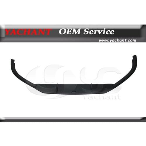 FRP Fiber Glass Front Lip Splitter Fit For 2010-2012 Golf 6 MK6 R20 RZ Style Front Bumepr Lip Splitter 3 pcs