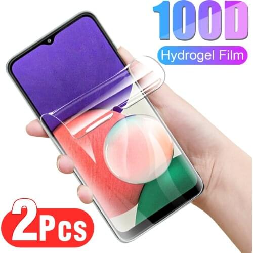 2PCS Hydrogel Film For Samsung Galaxy A22 5G Screen Safety Film For Samsung A22 A32 A42 A52 A72 4G 5G Protection Film Not Glass
