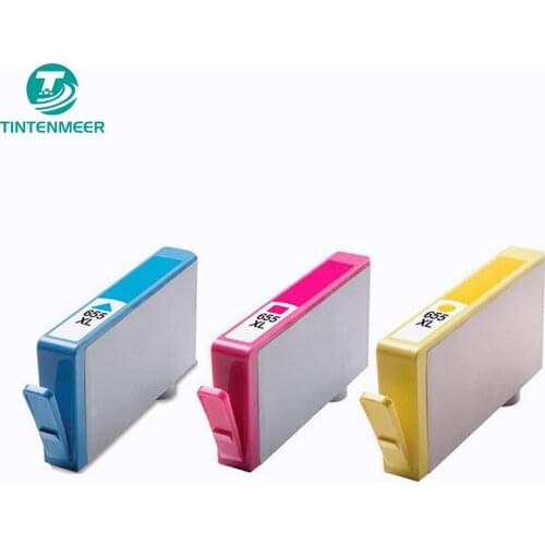 TINTENMEER compatible 655 ink cartridge CZ109AE CZ110AE CZ111AE CZ112AE compatible for hp Deskjet Ink Advantage 3525 printer
