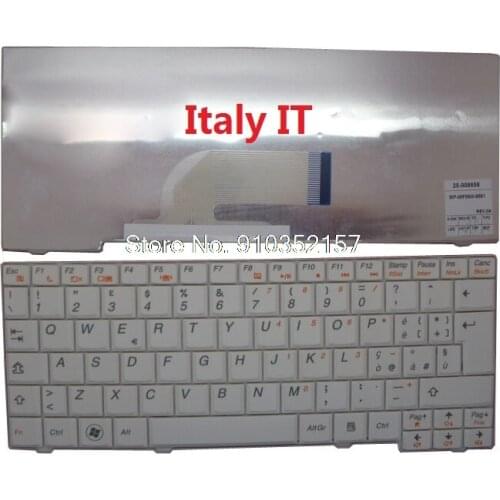 Laptop Keyboard For Lenovo S10-2 S10-2C S10-3C Italy IT Canada CA France FR Greece GK 25008858 MP-08F56I0-6861