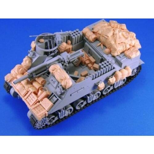 WWII Allied M7 Pastor Resin Wrap Modification 1:35