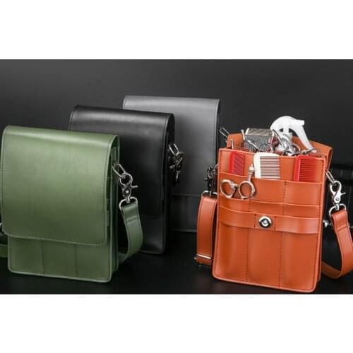 Pet Scissors Storage Bag Hair Styling Equipment Belt Bag Haircut Holster Messenger Bag for Scissors Clip Hair Combs