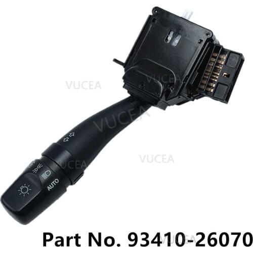 GENUINE SIGNAL SWITCH AUTO Headlight fog lamp side lamp turn signal switch For 2001 - 2006 SANTA FE 9341026070 93410-26070