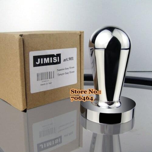 Free shipping stainless steel Coffee tamper 51mm JIMISI semiautomatic coffee pressure powder Excellent quality competitive price