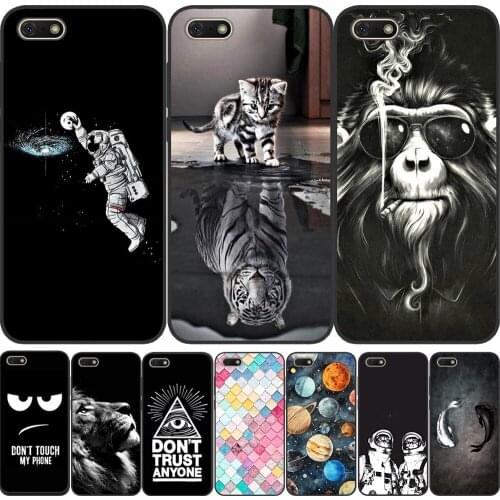 Soft TPU Silicone case For Huawei Honor 7A Case 5.45" Phone Case on Huawei Honor 7A 7 A DUA-L22 Russian Back Cover Coque bumper