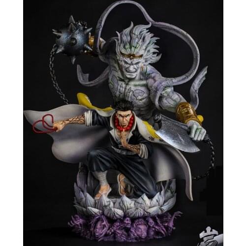 Presale Demon Slayer GK TNT Studio 1/6 Sorrowful Islet Xing Ming Rock Pillar Limited Statue Figure Size:57cm*45cm*44cm