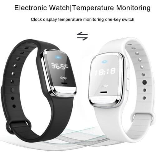 Ultrasonic Insect Bugs Anti Mosqui Insect Bracelet Mosqui Repel Bracelet Waterproof Ultrasound Outdoor Kids Adult