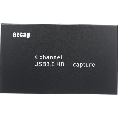 Ezcap 264 4x1 HD Multi-Viewer 4 Channel Screen Switch HD 1080P 60fps USB3.0 Video Capture Card Game Recording Box PC