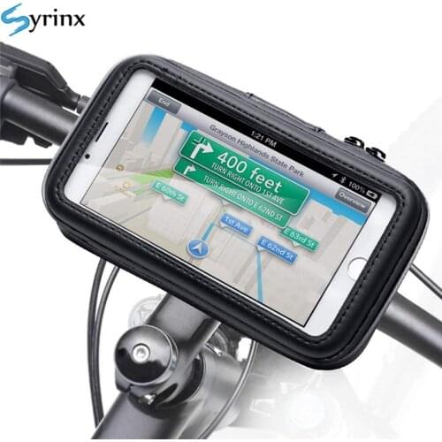 Bicycle Motorcycle Phone Holder Waterproof Bike Phone Case Bag for iPhone Xs Xr X 8 7 Xiaomi Mobile Stand Support Scooter Cover