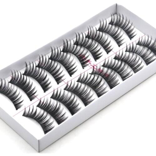 Boutique 10 pairs of hand-made false eyelashes, thick stage makeup for false eyelashes