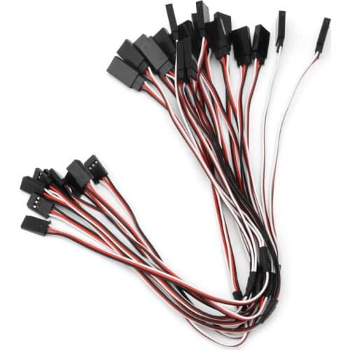10Pcs 150mm Y Style RC Extension Servo Lead Wire Cord Cable 15cm 30cm