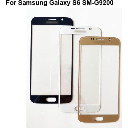 2PCS For Samsung Galaxy S6 Touch Panel Screen Digitizer Glass Sensor Touchscreen Touch Panel Without Flex SM-G9200 G9208 G9209