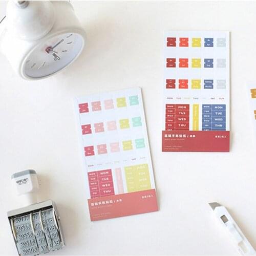 3pcs/lot Letter of Lovers w16 Student Supply Lovely Masking Dairy Photo Notebook Diary w33 Stationery Sticker