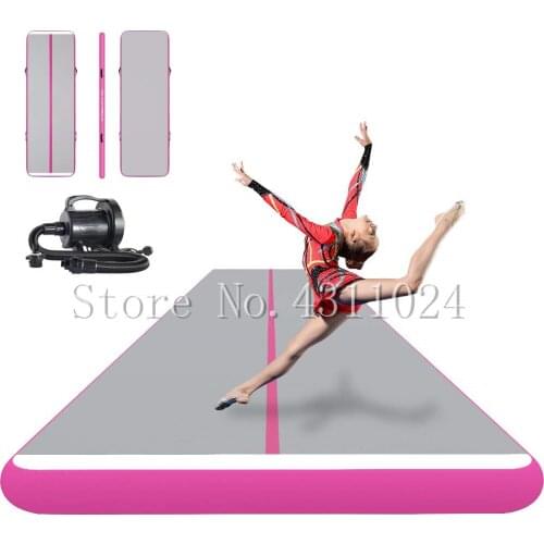 Free Shipping Air Track 26ftx3.3ft Tumble Track Inflatable Gymnastic Mat 8 inches Thickness Tumbling Air Track for Gymnastics