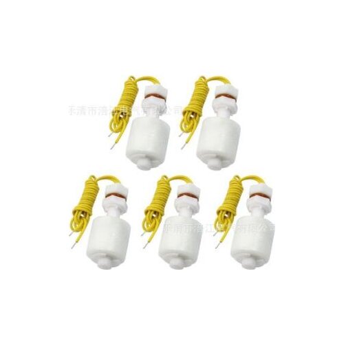 Water Level Sensor White PP Right Angle Float Switch Float Switches Sense The Level Liquid Within Tank 10pcs/lot