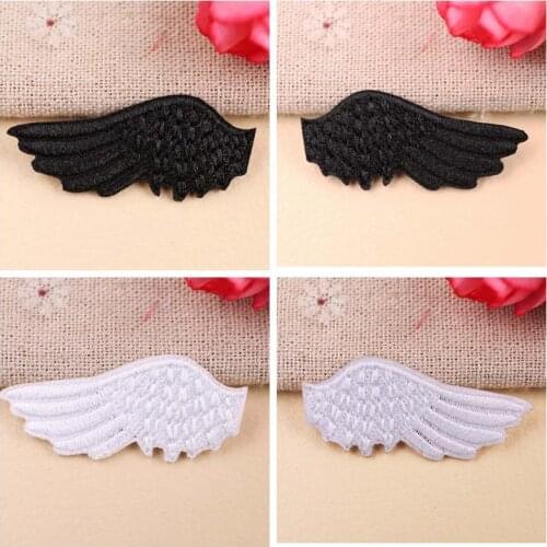 Children Cartoon Angel Wings Patch for Clothing Iron Sewing Applique Shoes Bags Stickers Badge DIY Patch for Jeans Jackets