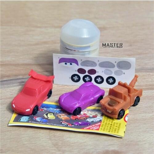 Disney Pixar Car 3 Lightning McQueen Racing Family Family Cast Metal Alloy Childrens Toy Car PAINTED BY HAND DIPINTI A MANO