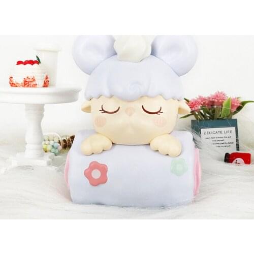 Blind box National Palace cat auspicious series of ancient style desktop ornaments tide play hand-made cute girl genuine