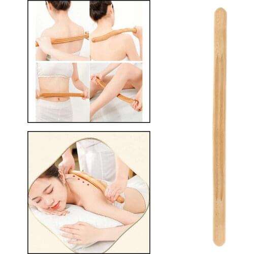 Natural Guasha Scraping Stick Massage Tools for Full Back Body Shoulder