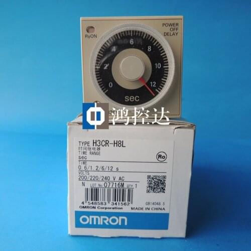 New Timer H3CR-H8L S DC24V/AC110V/AC220V