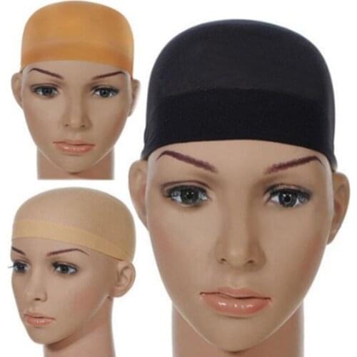 Deluxe Wig Cap Hair Net For Weave 2 Pieces/Pack Hair Wig Nets Stretch Mesh Wig Cap For Making Wigs Free Size