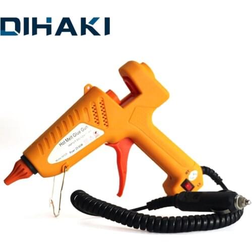 Hot Melt Glue Gun Car Charger Heat Temperature Repair Tool Hot Melt Glue Too with Glue-Stick 12V/40W Craft DIY Repair Stick Tool