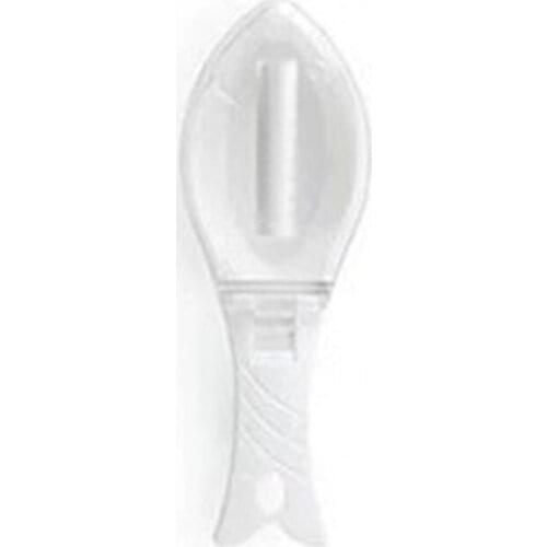 Fish Skin Scraping Scale Peeler with Lid Household Kitchen Tools Fish Shape Design Fast Removal Hand Tool Kitchen Dining Bar