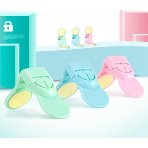 1pcs Baby Safety Lock Child Safety Care Plastic Lock Multifunction Doorstop Drawer Cupboard Toilet Childern Security Protector