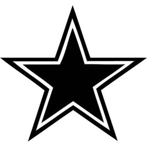 12.6cm*11.8cm STAR Graphic Fashion Decals Motorcycle Car Stickers Vinyl Car-styling S6-3622