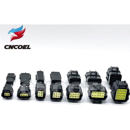 2-10P AMP Econoseal J Series Housing Connector 2.0 Series Cable Adapter Wire Connector Automotive Electrical Connector For Denso