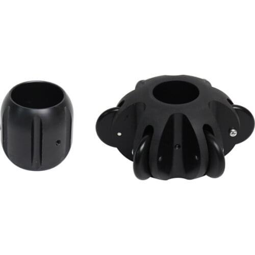 40mm 90mm ABS Skid For 28mm Pipe Camera Head Video Camera Head Protective Skid DIY Flexible Pipeline Camera Head Skid
