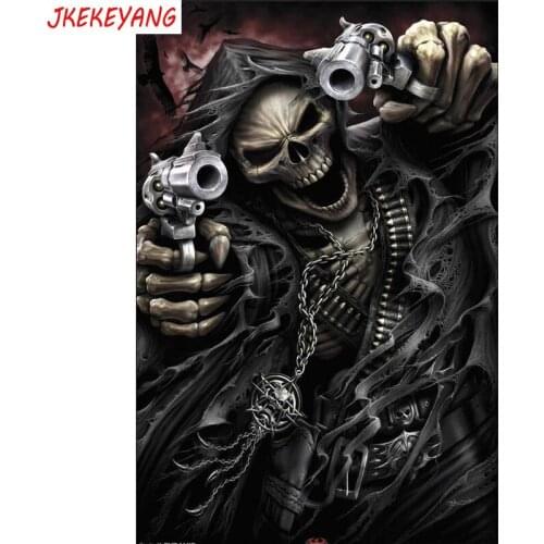 5D DIY square/round Diamond painting grim Reaper Cross Stitch Diamond Embroidery Pattern Rhinestone home decor J1258