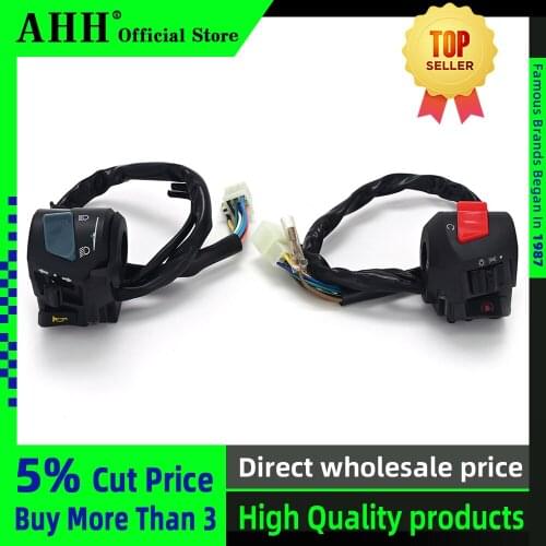 AHH For Honda CB400 1992-1998 1 Pair Motorcycle Turn Signal Control Switch Motorbike Horn Switch Electrical Accessories