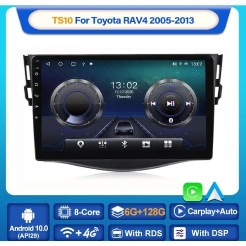 MEKEDE TS10 4G LTE For Toyota RAV4 3 XA30 2005 - 2013 Car Radio Multimedia Video Player Navigation GPS Android No 2din 2 din dvd