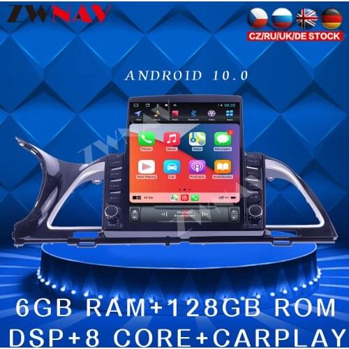For KIA K4 2014-2018 Android 10 Tesla style Car DVD Player GPS navigation Car Auto Radio Stereo Multimedia Player Head Unit