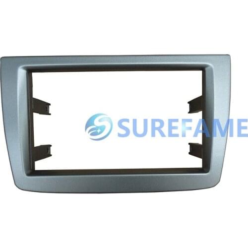 Free shipping 2 Din Car Radio Frame for Alfa Romeo Mito Installation Kits Facia Plate DVD Panel Stereo Kit Fascia Panel Adaptor