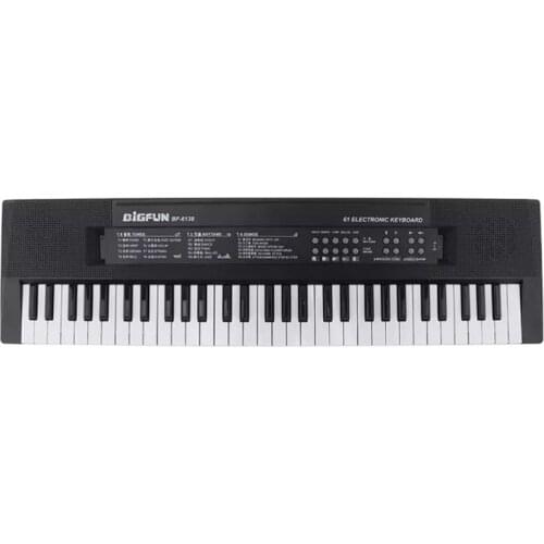 Bigfun Electronic Keyboard Piano 61 Keys Digital Music Key Board With Microphone Children Musical Electronic Organ
