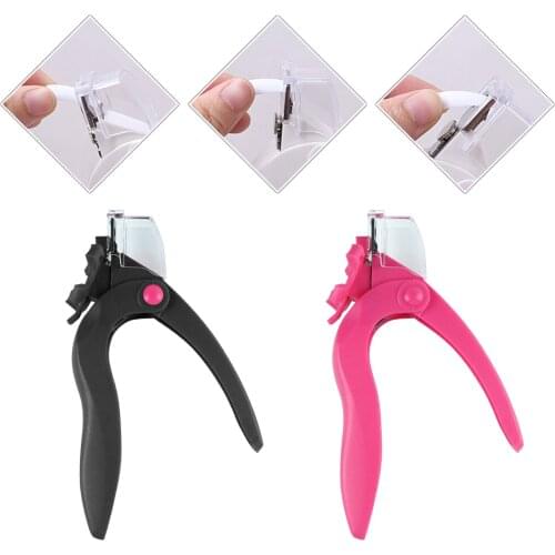 Artificial Fake Nail Clipper Stainless Steel Pedicure Tools for Beauty Acrylic Nail Clipper Cutter False Tips Edge Cutters