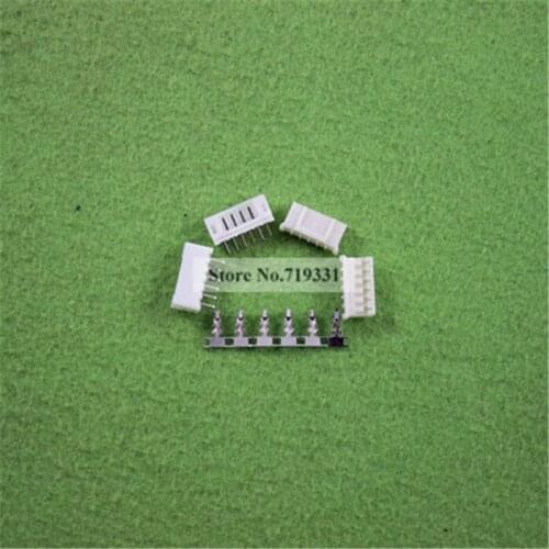 JST PH 2.0 6-Pin Connector plug Male and Female with Crimps x 50 Sets