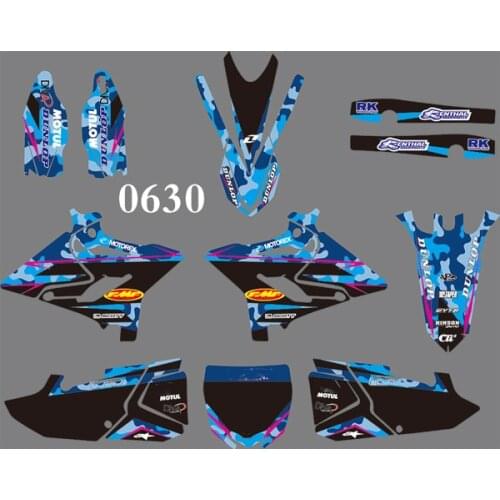 3M 5 Styles Dirt Bike GRAPHICS Motorcross DECALS STICKERS FOR YAMAHA YZ125 YZ250 2015 2016 2017 2018 2019 2020