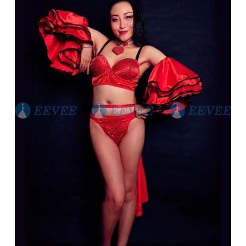 New stage costume group bar ds costume DJ female singer female combination GOGO sets jazz dance costume
