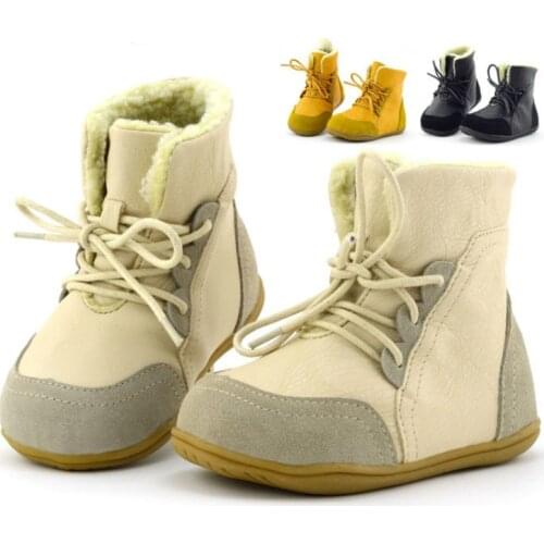 Girls Shoes Girls Boots Boys Boots Children Winter Warm Boots Bota Menina Chaussure Fille Genuine Leather Snow Boots EUR 22-33