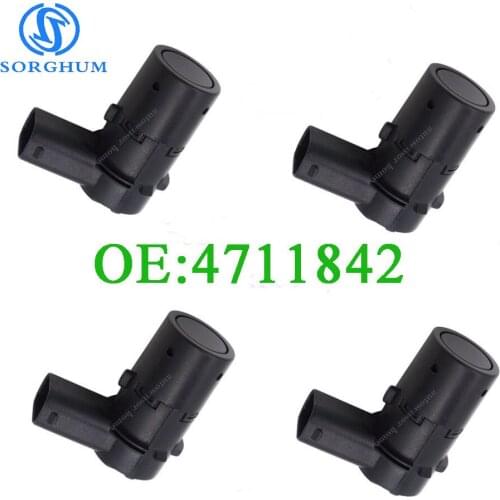 4pcs 4711842 PDC Parking Sensor Reverse Assist Backup Fits For Saab 9-5 Volvo S40 60 80 V50 70 XC 70 XC 90 Parksensor 5266523