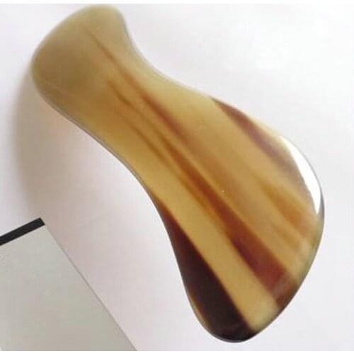 Scraper guasha face gua sha tool Natural white water horns good shave face facial beauty scraping massage board can be used
