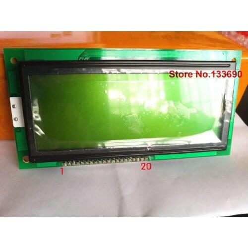 1pcs 5V CMBG192064C00-04 ABG192064C LED backlight ABG192064C-00 Yellow green display KS0107 KS0108 7670 PCB ABG192064C 130x65 mm