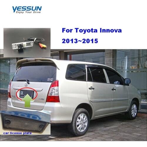 Yessun HD CCD Night Vision Car Rear View Reverse Backup Camera Waterproof For Toyota Innova 2013~2015