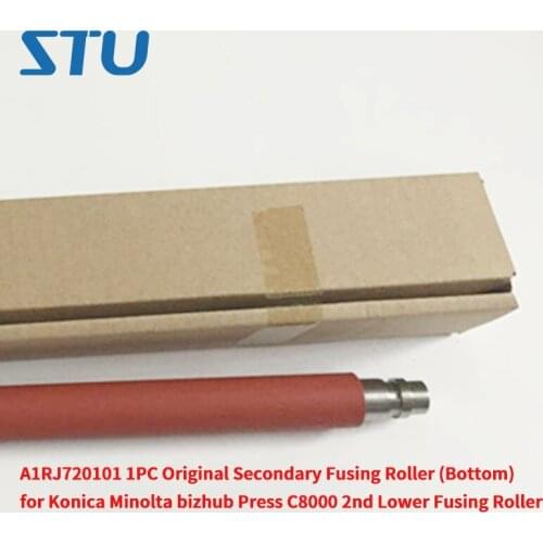 A1RJ720101 1PC Original Secondary Fusing Roller (Bottom) for Konica Minolta bizhub Press C8000 2nd Lower Fusing Roller