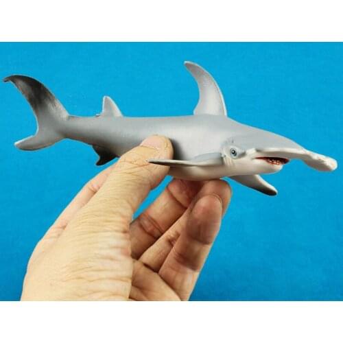 Hammerhead Shark Whale Sea Life Animal Model Figures Figurines Toys Plastic Simulation Killer Whale Marine Organism Gift