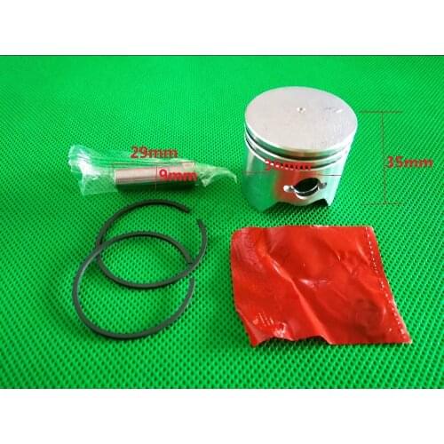 33CC 36 Brush Cutter Piston Kit with Piston Ring for 1E36F Engine Cylinder 36MM Grass Trimmer Parts TL33 TU33 TB33